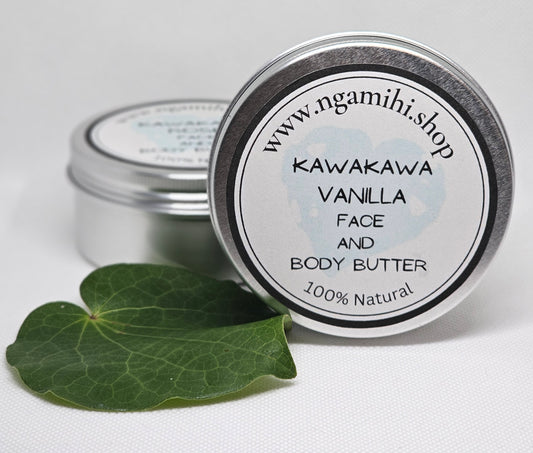 Kawakawa and Vanilla body butter 100gm