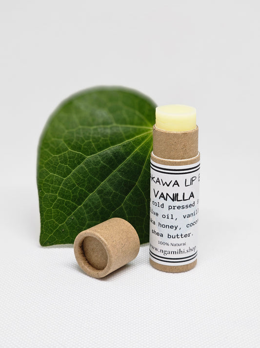 Kawakawa Lip Balm - Vanilla 15gm